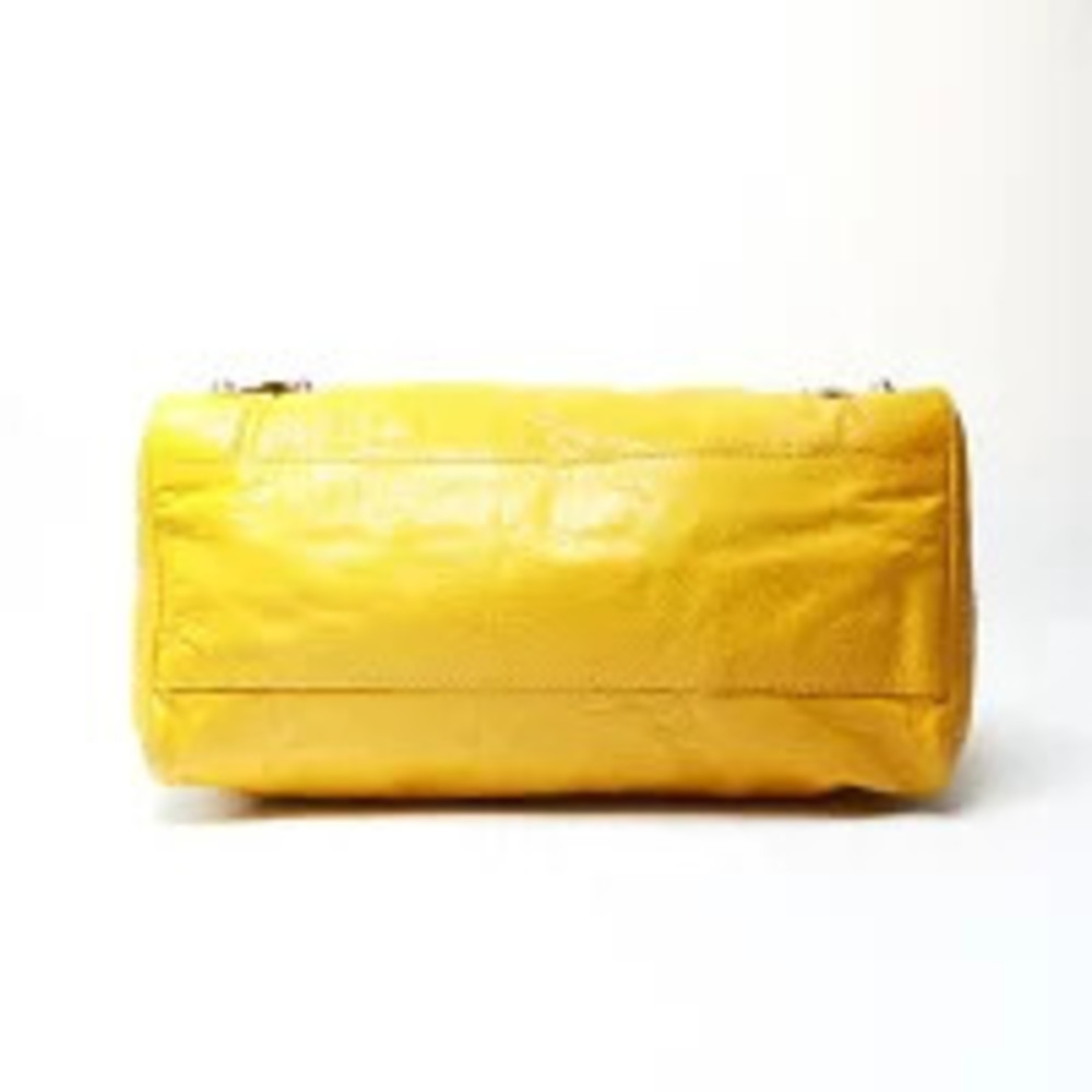 Balenciaga Vero Shoulder Pink Bag Yellow - Picture 8 of 13